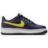 Nike Кроссовки детские Air Force 1 GS Obsidian Opti Yellow сине-белые DV7762-400
