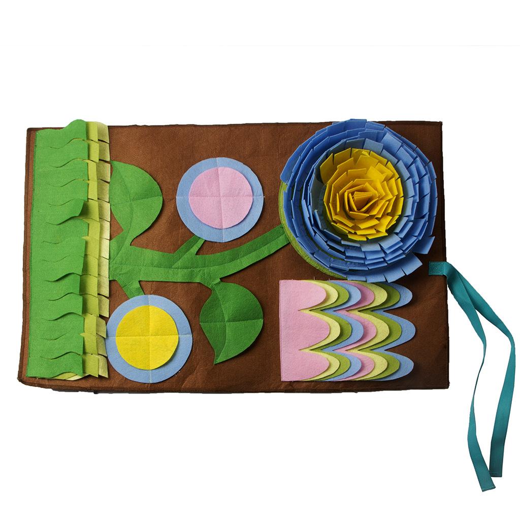 Коврик для собак, нюхательный коврик для домашних животных, коврик против удушья, одеяло для дрессировки кошек, собак, рабочая игрушка для носа, интеллектный коврик для замедления кормления домашних животных