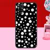 Чехол-пенал в горошек для Xiaomi Redmi Note 11 12 13 14 Pro 9 10 Pro 11S 12S Redmi 14C 10C 12C 13C Мягкая крышка