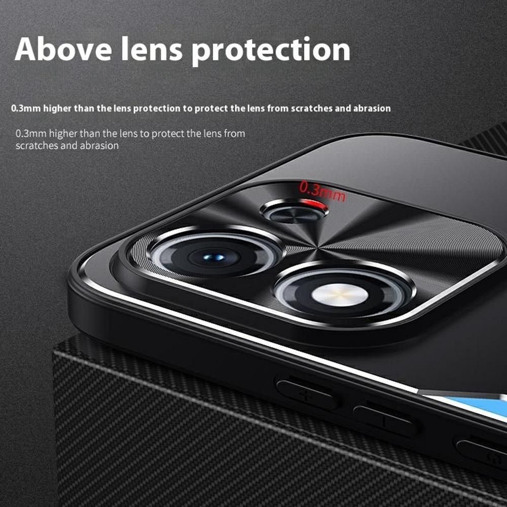 For Honor X70i Case Aluminum Alloy+TPU Shockproof Phone Cover