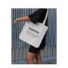 Thick White Feminism Design Motto Tote Bag Cloth Bag Feminist Bag
