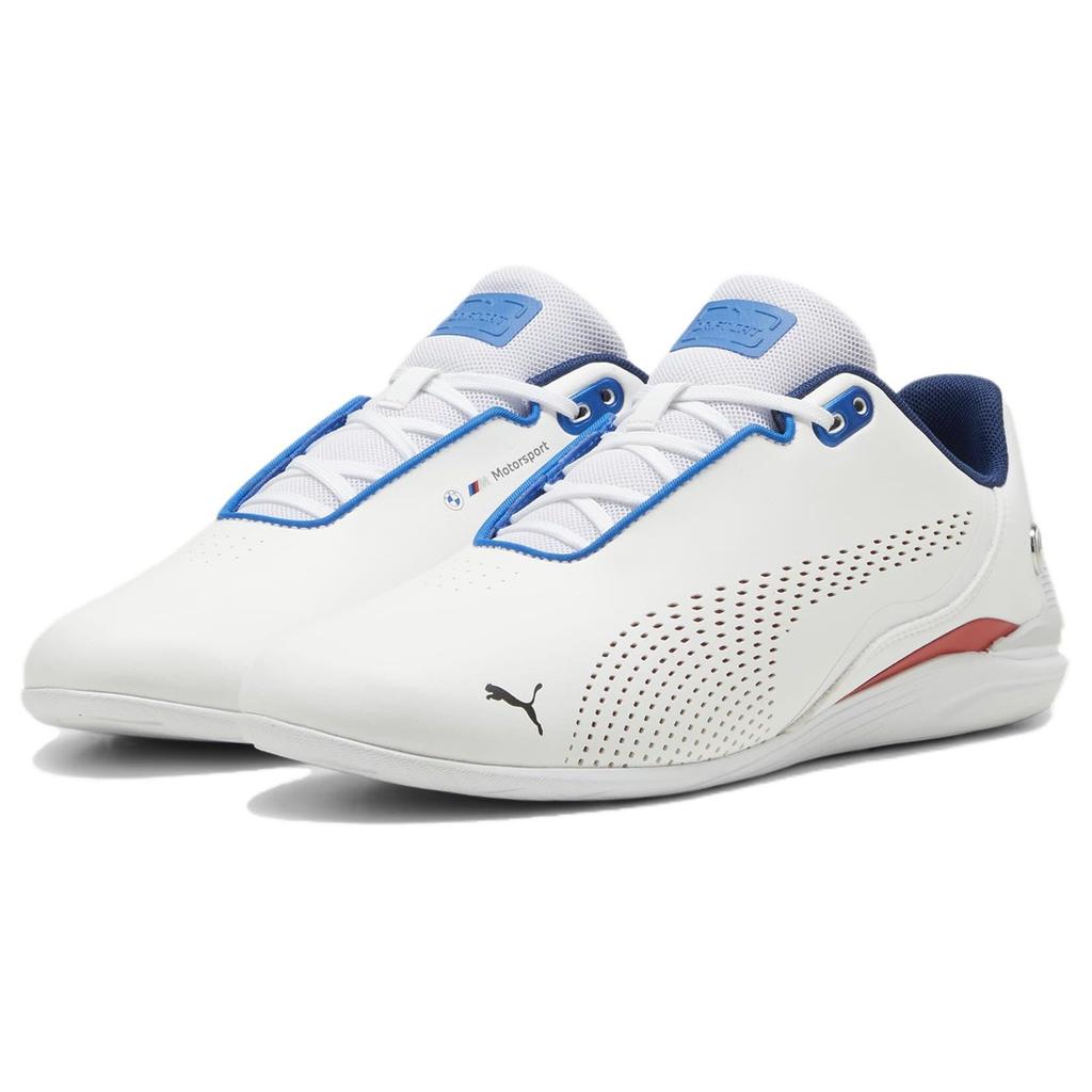 Кроссовки унисекс BMW Motorsport x Puma Drift Cat Decima Белые Голубой Про Красный 307304-09