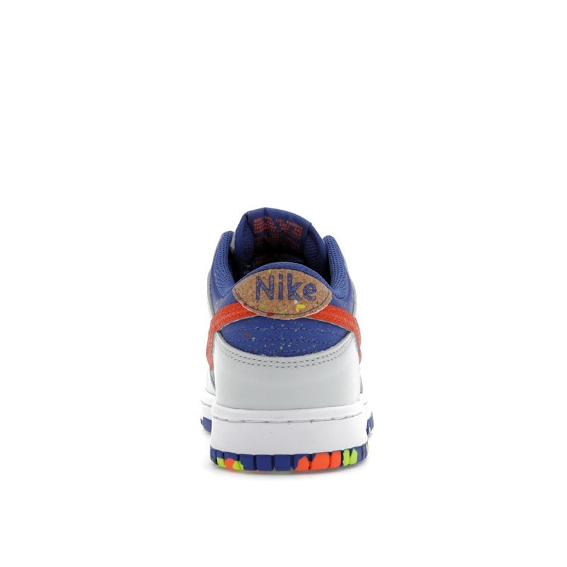 Nike Кроссовки Dunk Low GS Playground Paint Pack для детей, синие, фотонно-пылевые, астрономически-синие HJ9233-025