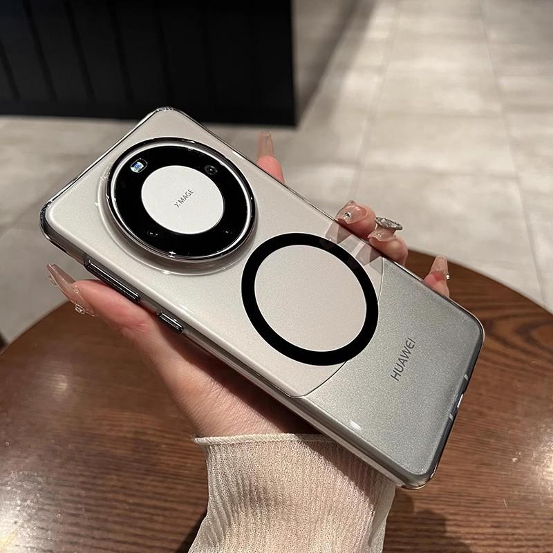 Прозрачный магнитный чехол для телефона Huawei Mate 70 Pro - Не желтеющий, Легкий, Прочный, Простая защита