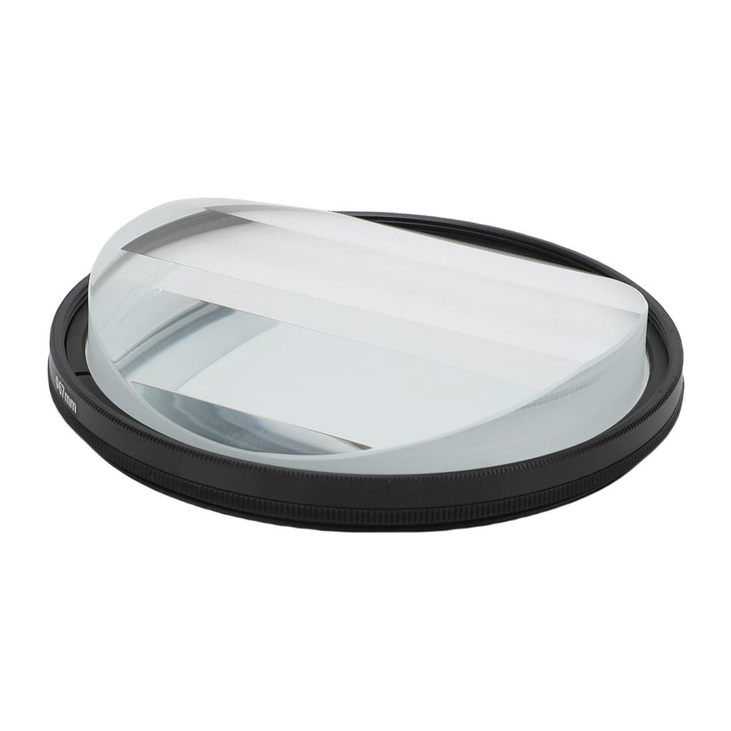 67 мм Фильтр движения по центру поля Многослойное покрытие Водонепроницаемый Нескользящая текстурированная линза для камеры