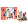 Tsukurundesu® DIY Miniature Dollhouse with Japanese Instructions, Chinese Series (Moshanka)