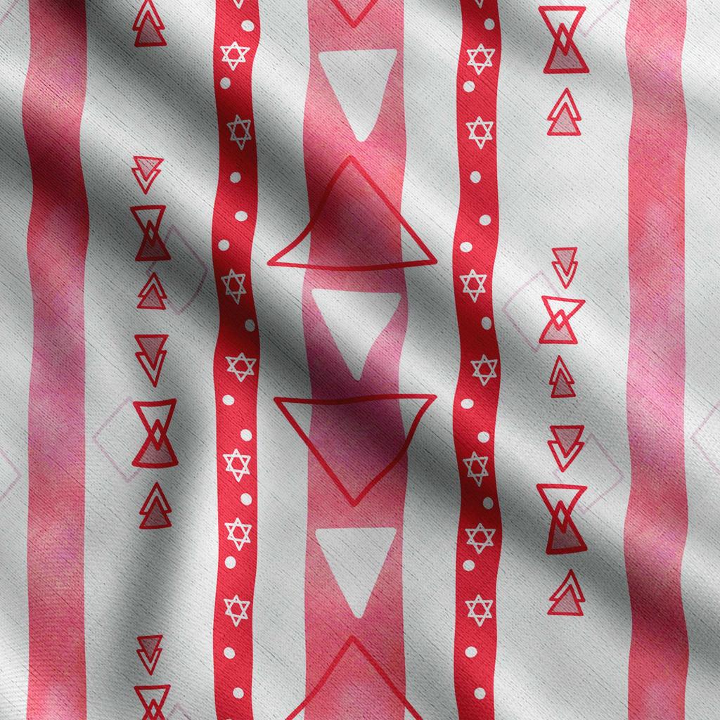 Soimoi Geometric Print,  Cotton Cambric, Quilting Fabric Sold by The Yard 42 Inch Wide, Medium Weight Cotton Fabric,