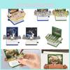 Дино Складной Мини Брелок Взрывная Книга 3D Пазл Замок Игрушка