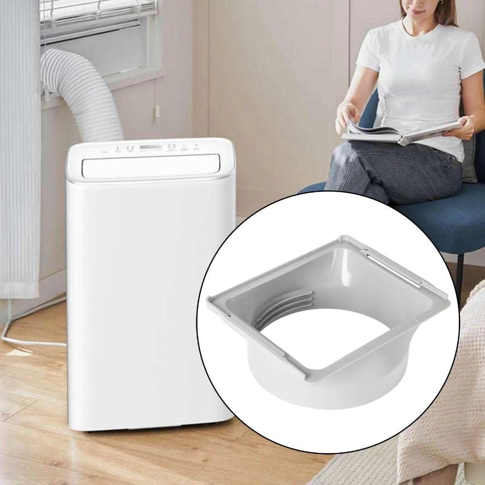 Adjustable Exhaust Duct Interface Exhaust Pipe Body Connector Portable Air Conditioner