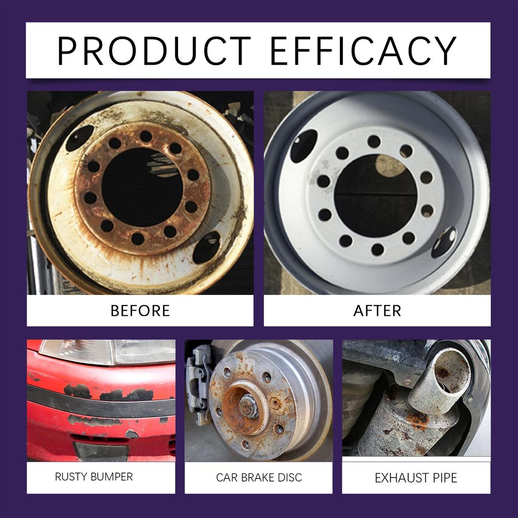 Rayhong Car Iron Powder Rust Remover Car Paint Stain Remover Rust Polishing Cleaning Sparking Renovation Maintenance