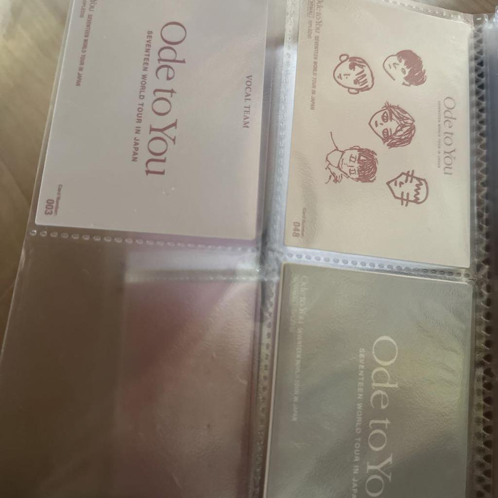 [Б/У] Торговые карточки SEVENTEEN