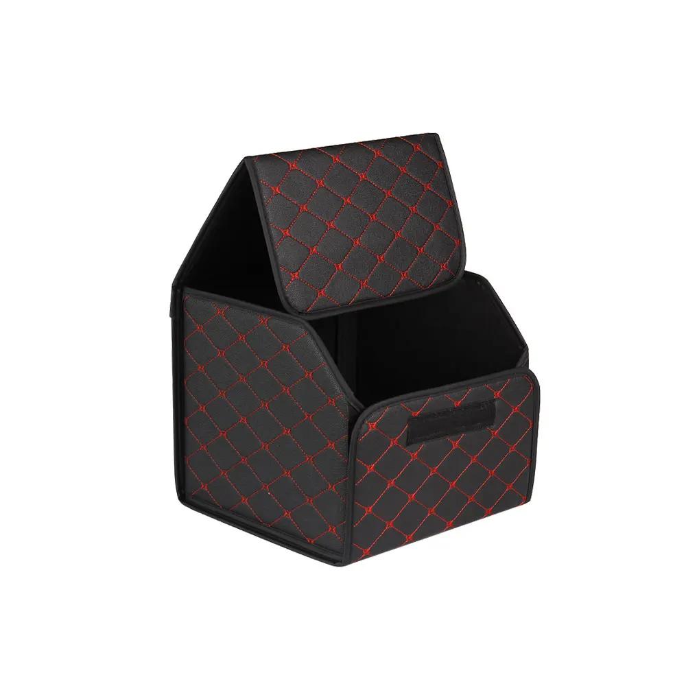 1 шт. Универсальный многоцелевой складной органайзер для багажника автомобиля с крышкой, портативная сумка для хранения в багажнике автомобиля