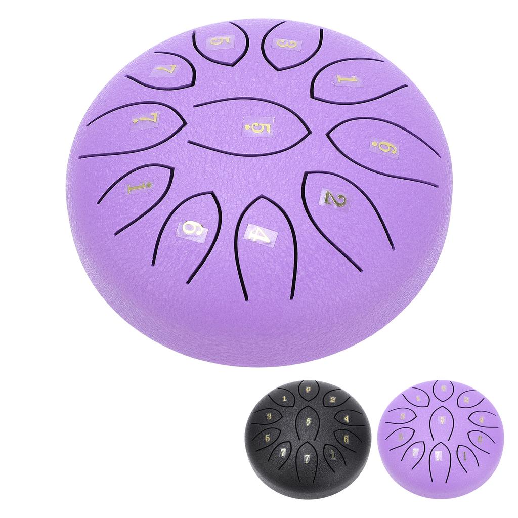 Стальной язычковый барабан 6 дюймов 11 тонов эфирный уличный чакра дождь барабан для наружного сада мини перкуссия 