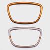 For Au-di A4 B6 B7 B8 A6 C6 A5 Q7 Q5 A3 A4L A8L A6L Car Steering Wheel Cover Center Logo Frame Stickers Interior Car Accessories