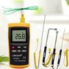 K-Type Digital Thermocouple Thermometer with Probe - High-Precision Industrial Temperature Meter.