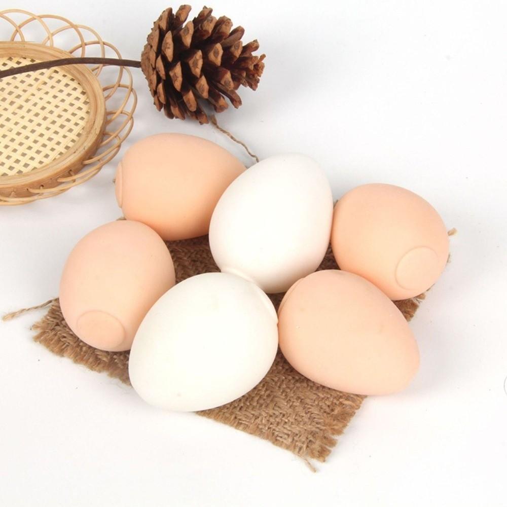 Random Color Egg Squeeze Toys TPR Decompression Squeeze Eggs Slow Rebound Toys for Kids Adults