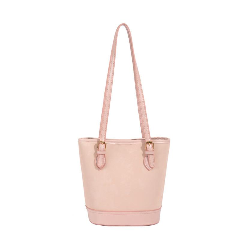 2024 Новая Мода Ретро Сумка-Ведро Подмышечная Уличный Трендовый Средней Вместимости Цветоблокировка Сумка-Тоут Плечевая Сумка