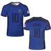 Anime Japanese Blue Lock Isagi Yoichi Football Jersey T-shirt Cosplay Hyoma Chigiri Meguru Bachira Tee Original Men Clothes