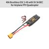 40A Brushless ESC 2 4S Electronic Speed Controller XT60 Plug with 5V 3A BEC 3.5MM Banana Head for Airplane Aircraft