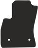 Polyamide Driver Floor Mat For Fiat Doblo Ii 2009-2020, Rubberized Driver Floor Mat