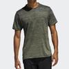 adidas Gradient Tee Training Sports Short Sleeve Olive Green Men's FL4398