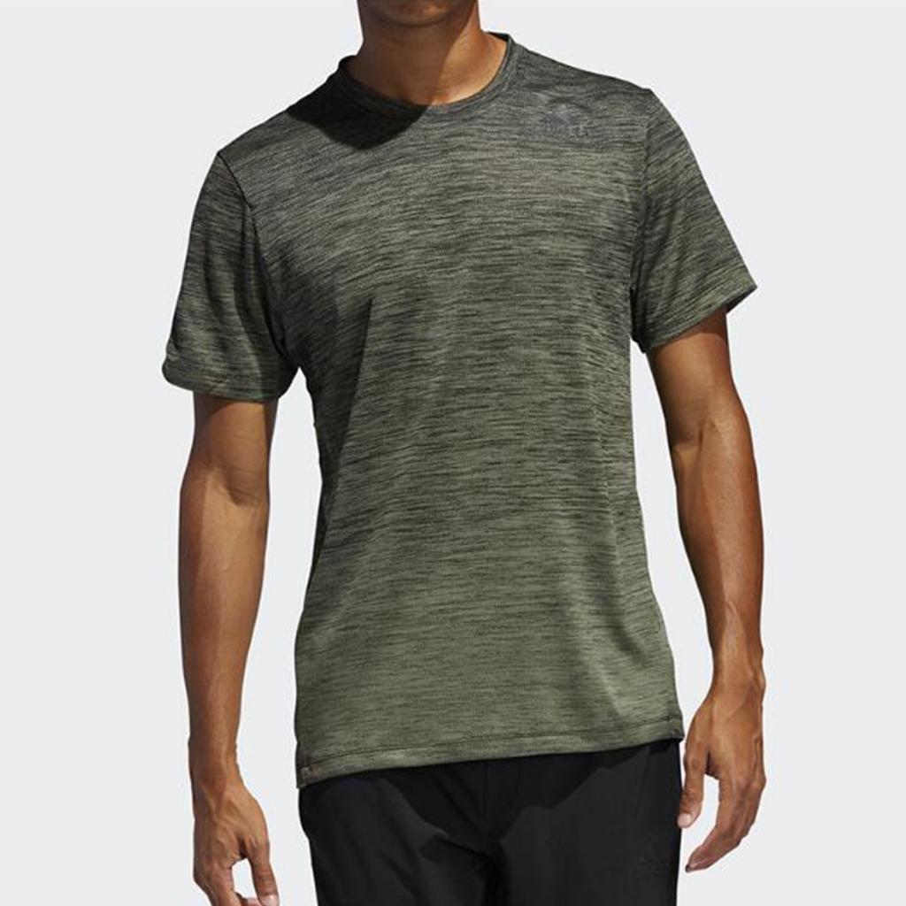 adidas Gradient Tee Training Sports Short Sleeve Olive Green Men's FL4398