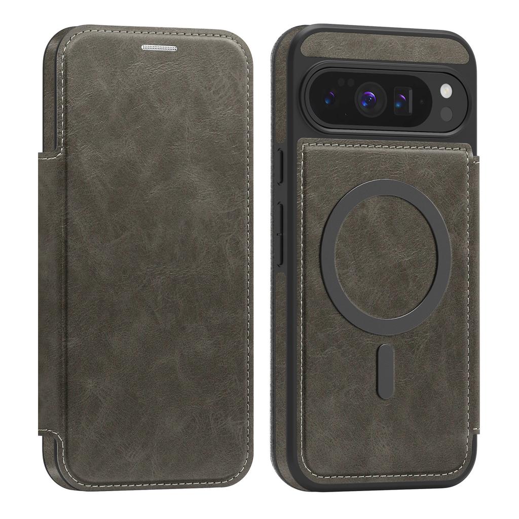 Применимо к PIXEL11ProXL Lingshield вкладыш-карта чехол-книжка магнитный кожаный Google 9pro противоударный защитный чехол
