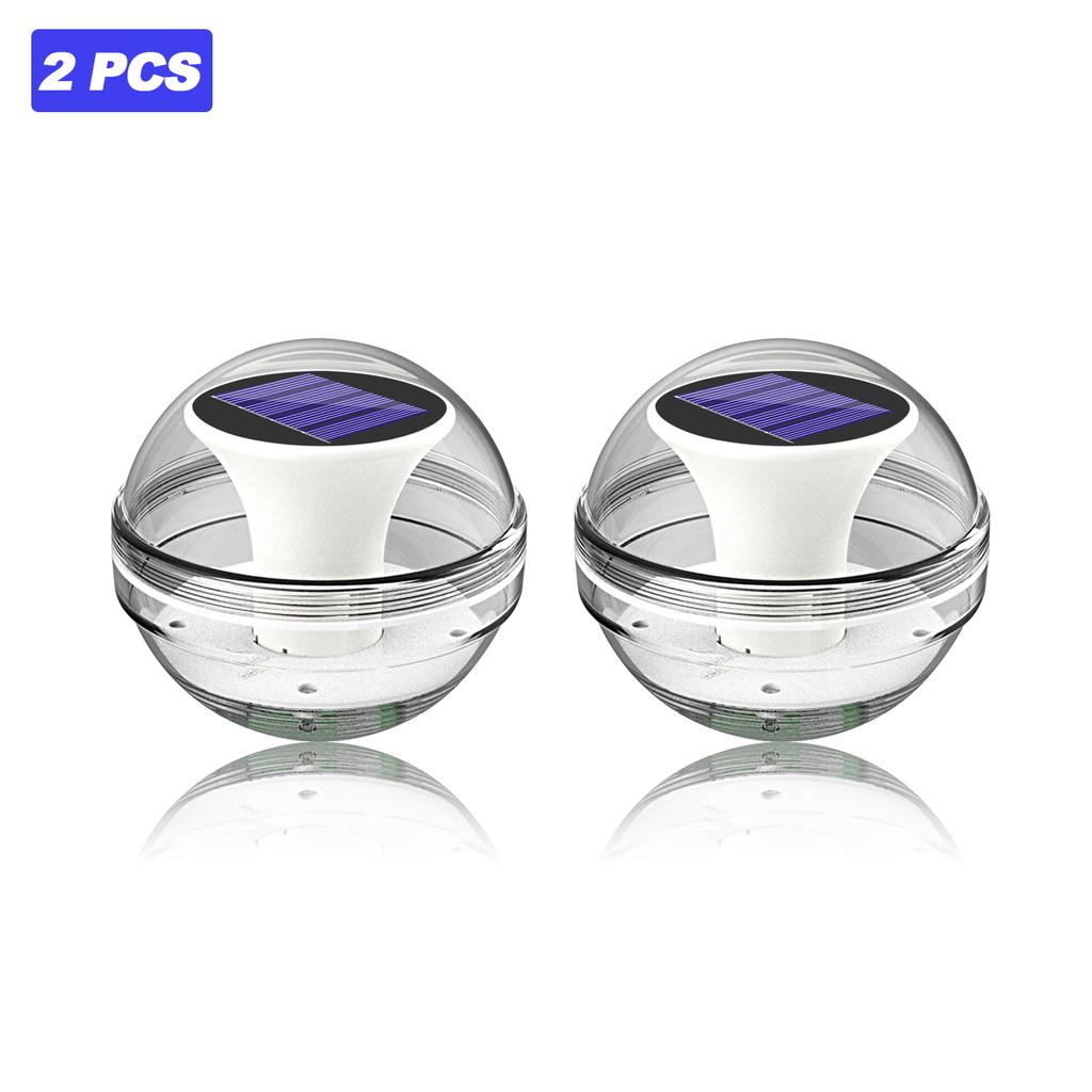 Плавающие светильники для бассейна, солнечные светильники для бассейна, меняющие цвет RGB, IP65, водонепроницаемые светодиоды для бассейна, сада, ландшафта, плавающие светильники