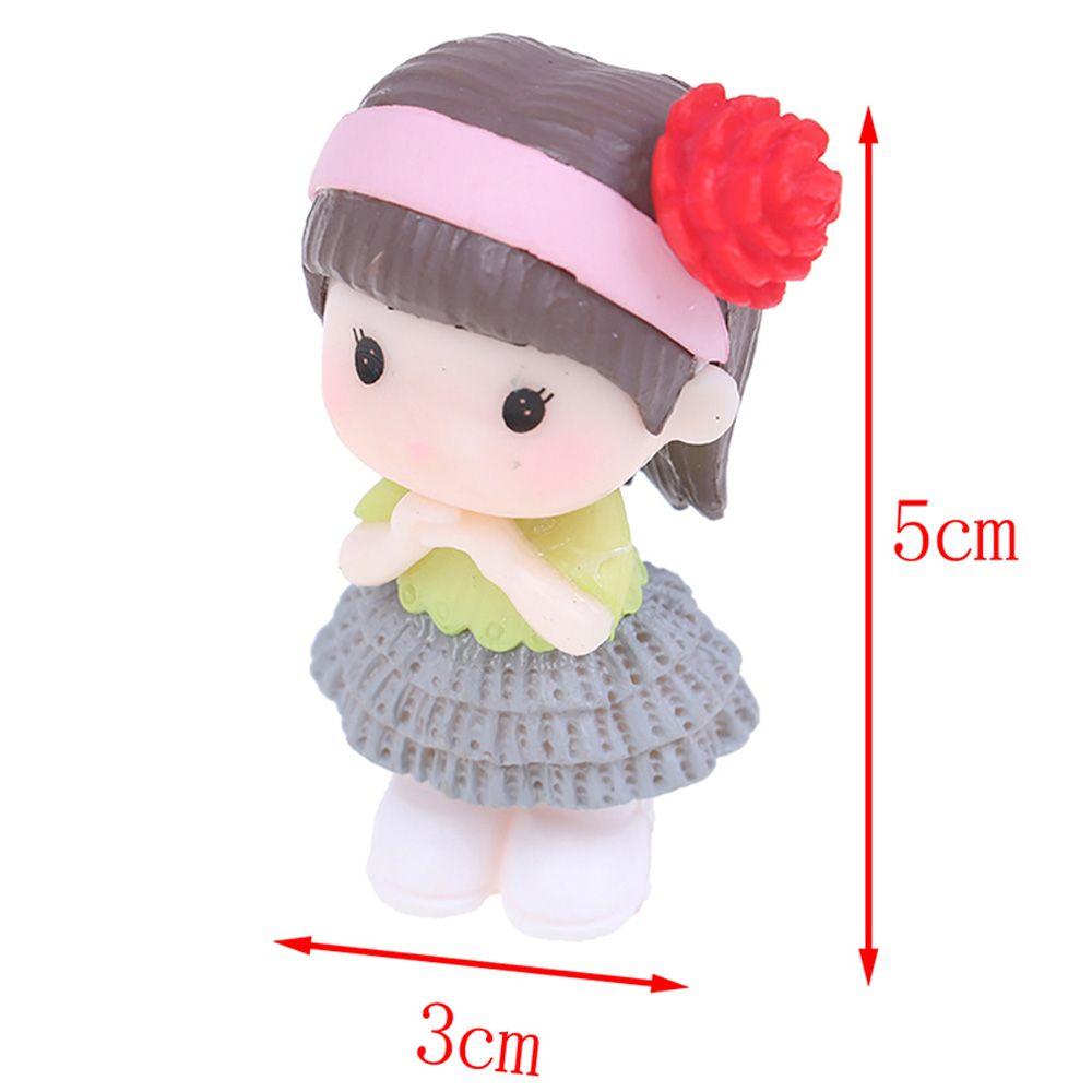 Girl Cute Statue Fairy Resin Craft Landscape Accessories Mini Ornaments Miniature Bonsai Figurine