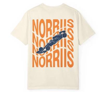 Футболка Lando Norris F1, Графическая футболка Формулы 1