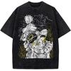 JoJo's Bizarre Adventure Эмпорио Графическая Футболка Мужская Женская Одежда С коротким рукавом Хлопковые Футболки Стирка Футболка Харадзюку Мужская Футболка