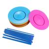 Flying Disc Acrobatic Turntable Balance Skills Spinning Plates Sticks Kids Adult