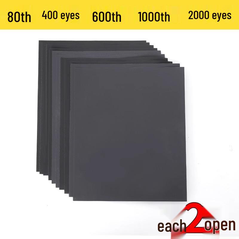 Супермелкая наждачная бумага полировальная ткань - 2000 и 10000 грит для мокрого/сухого шлифования