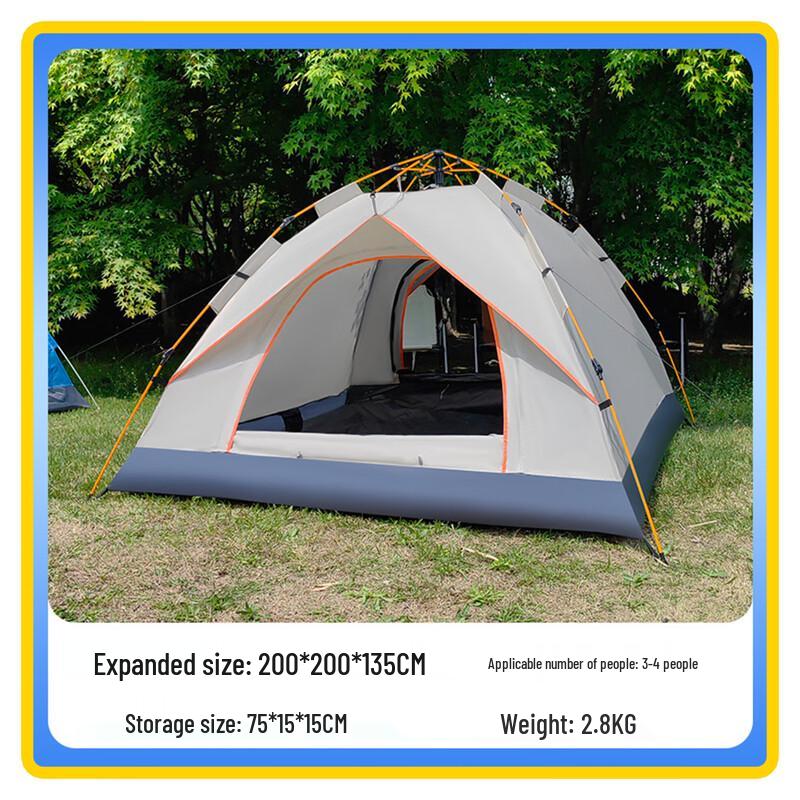 Saikalong Outdoor Automatic Pop-up Camping Tent