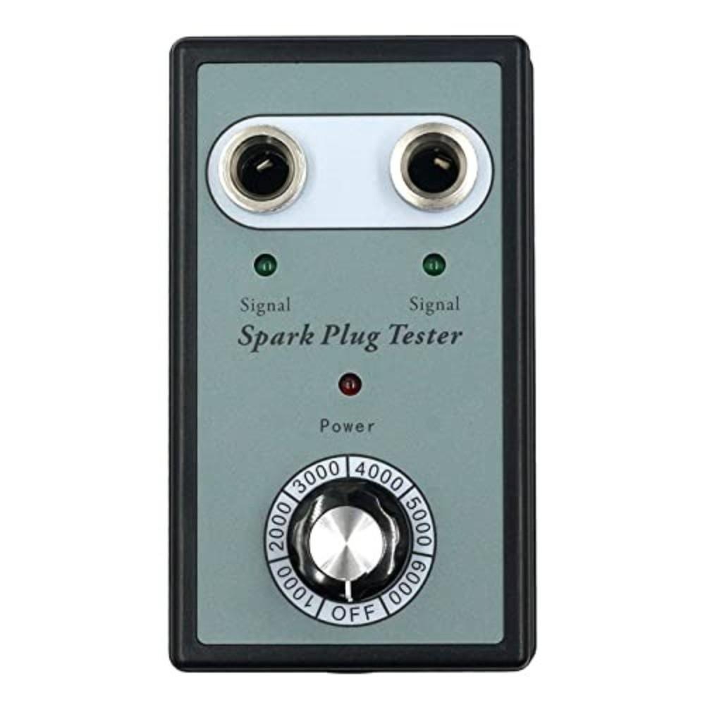 Dual Testing Holes Dual Hole Spark Plug Tester 0-6000RPM Spark Plug Detector Ignition System Check