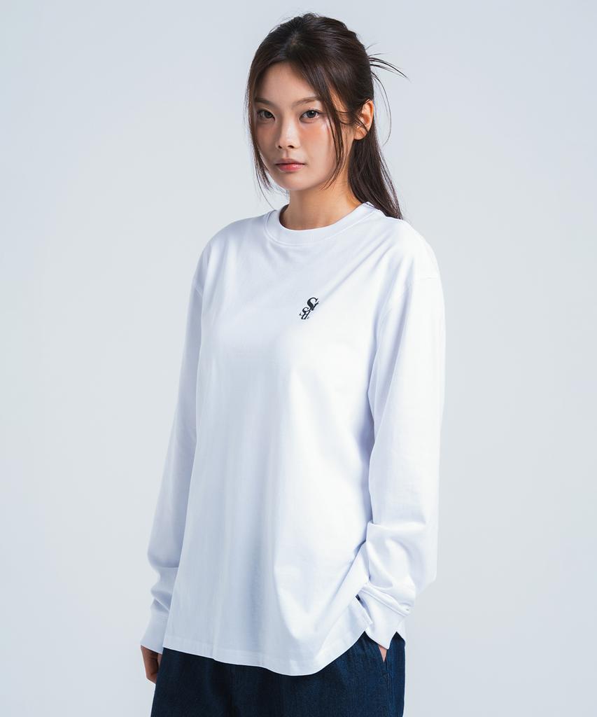 STREET STANDARD Stsd Aerocool Long Sleeve T-Shirt White