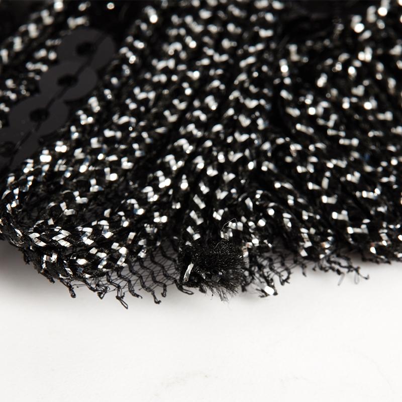 Leopard Patches For Clothing Black Sequin Diy Accessories For Clothes Badge