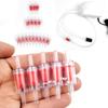 3-10pcs Red Clear Air Check Valve - Non-Return One Way Check Valve For Aquarium Air Pump Fish Tank Aerator