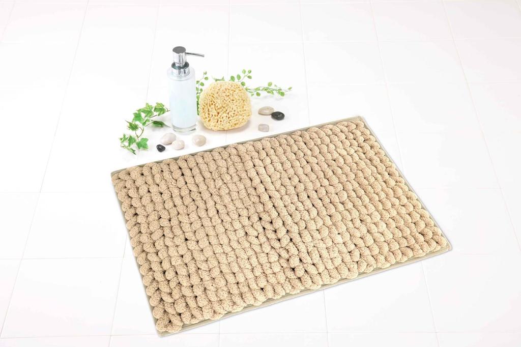 MOU Bath Mat, Beige