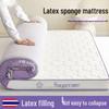 Latex Memory Foam Mattress Soft Pad for Dorms - Foldable, Single Size
