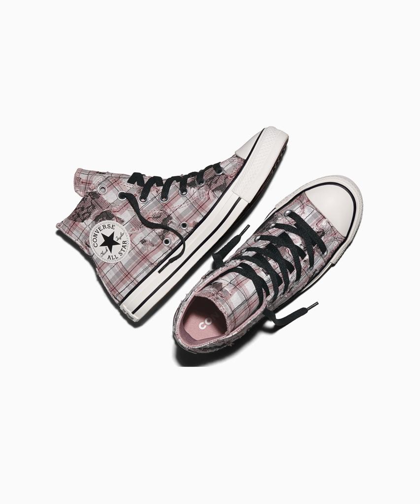 Converse Кеды Chuck Taylor All Star Потертые Клетчатые На шнурках Лепесток Fit A22402C