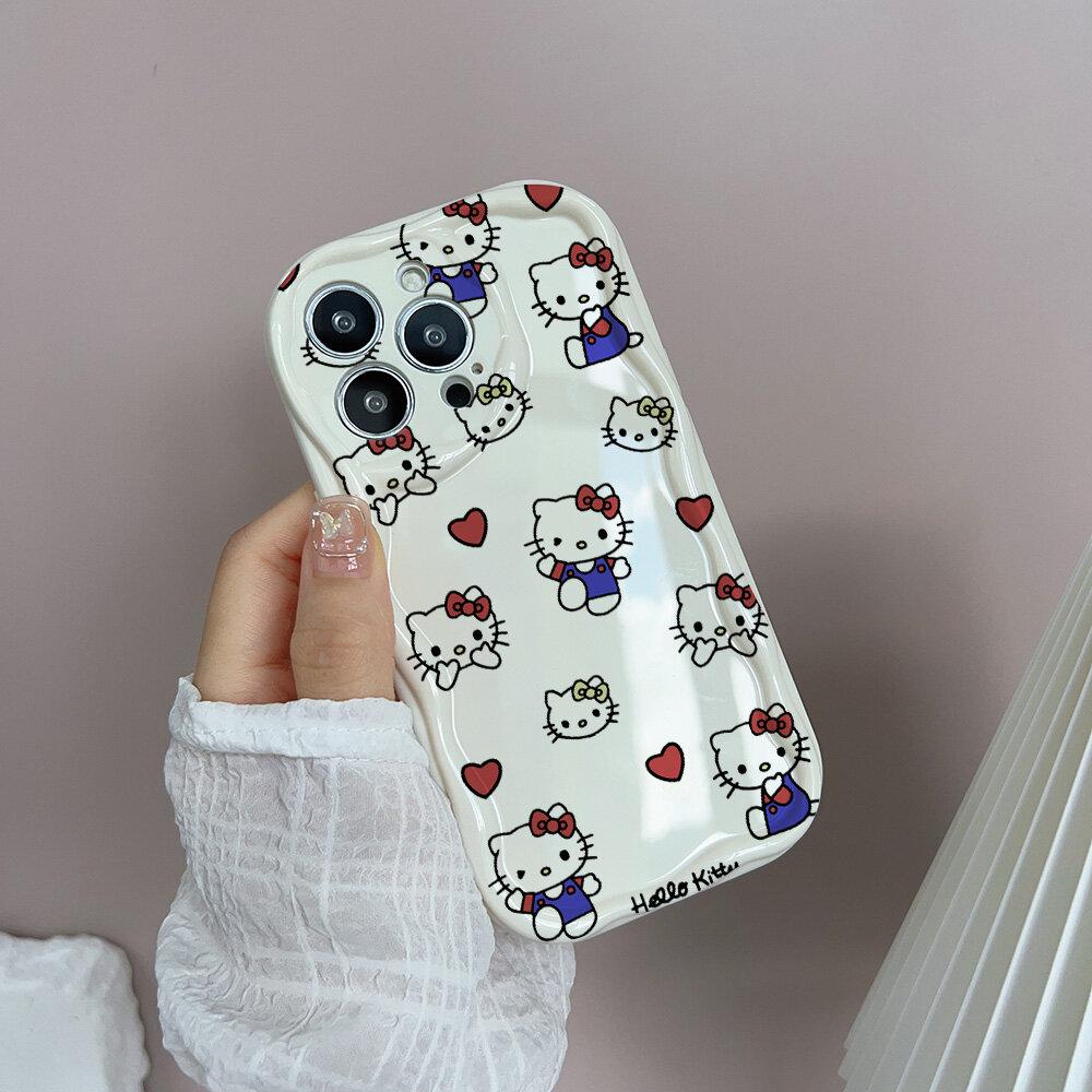 Чехол для телефона Xiaomi POCO X8 Pro 15T 5G M7 F7 X7 Pro M6 X6 F4 NFC X5 F6 5G Мультяшный Hello Kitty Корейский ТПУ Чехол