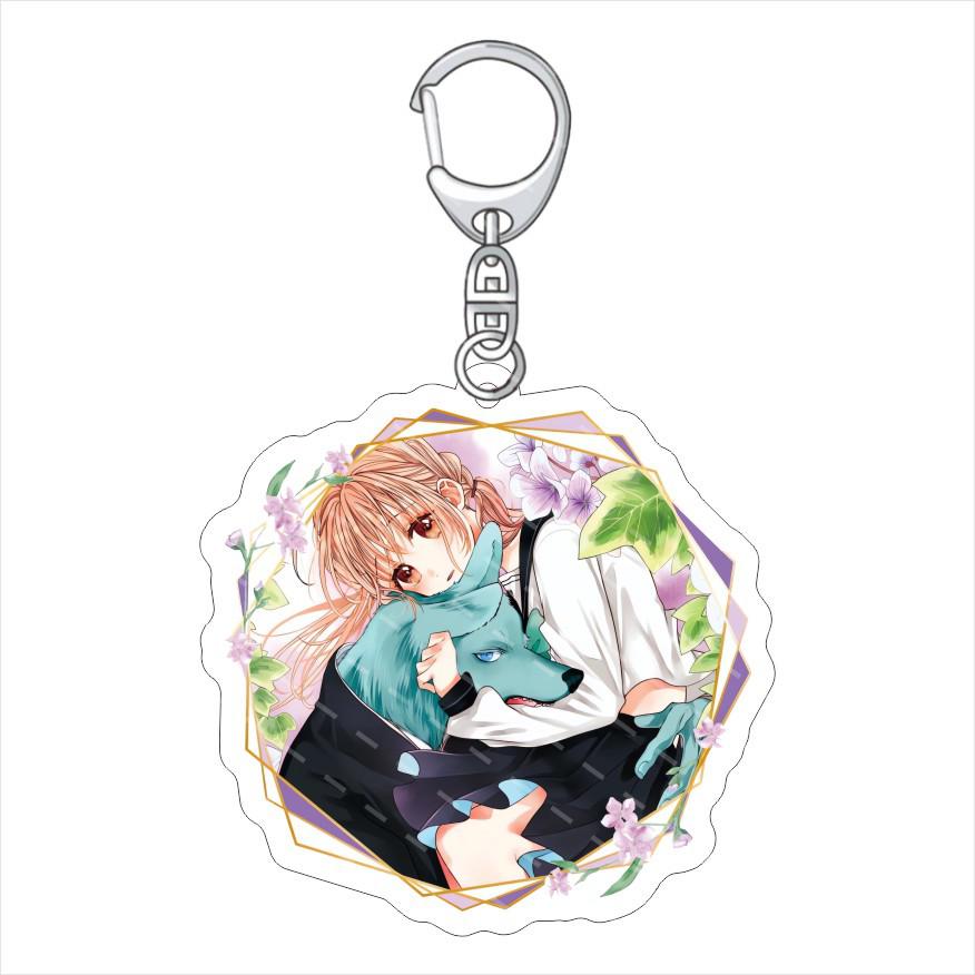 Falling In Love Across Races: Manri and Orc Acrylic Keychain Charm