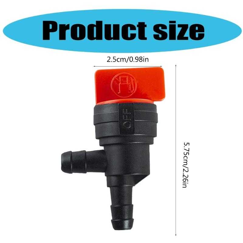90 Degree Gas Fuels Shut Cut Valves Petcock Switches Replacement For 494769 697944 698181 698180 692586 698181 494539