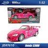 Игрушки Джада 1:32 Быстрые и Яростные Металлические Машинки, Mitsubishi Lancer TOYATO Super Nissan Skyline GTR Jetta RX-7 Коллекция Подарочные Игрушки для Детей