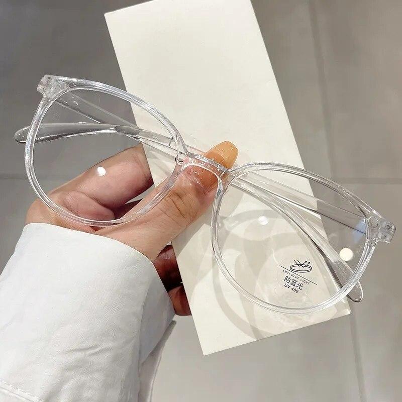 Очки с защитой от синего света, прозрачные очки с защитой от излучения, сменные линзы для женщин/мужчин