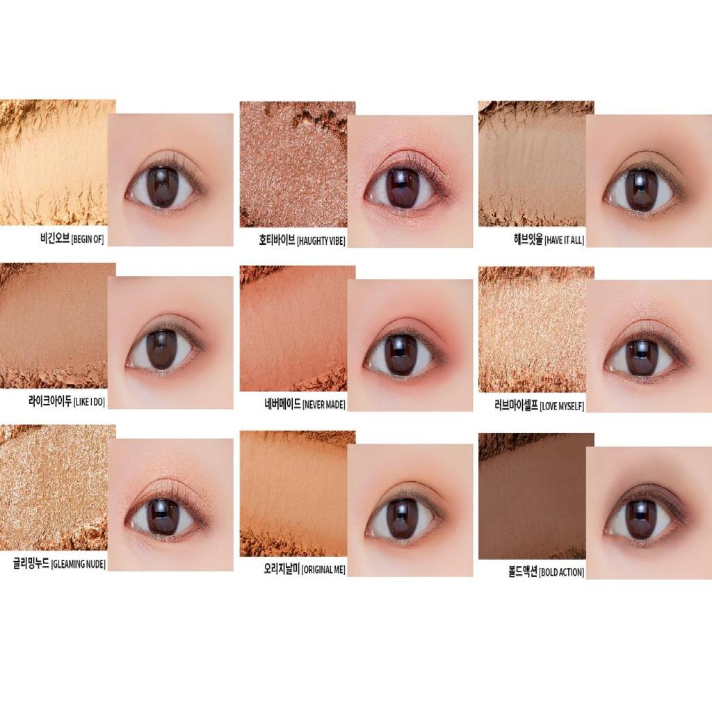 A'PIEU Палитра для глаз Full Shot Unlimit 8,5 г, 3 цвета