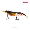 Single hook Shrimp Fake Bait Soft Hook Worm Silicone New style Prawn Lure