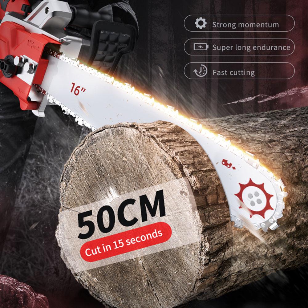 NAWIN 16 дюймов электрическая цепная пила бесщеточная промышленная 720 об/мин DIY набор для электрического деревообрабатывающего инструмента лесозаготовок