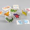 Animal Cards Matching Game Kids Puzzles Cartoon Pattern Cognitive Toys Fruit Traffic Memory Cards Children Early Educational Toy